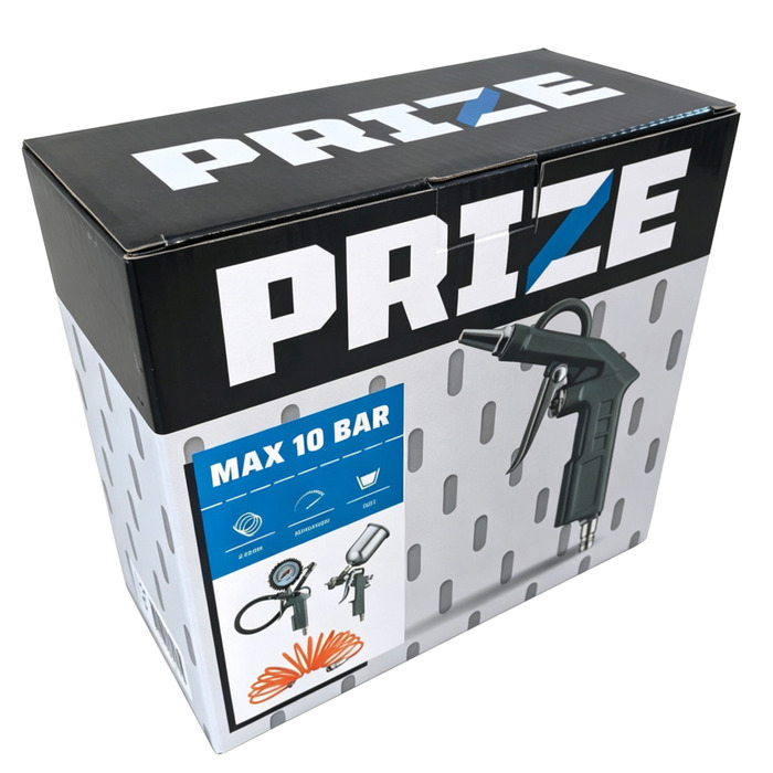 Kompressor tilbehørssæt 4 dele - PRIZE®